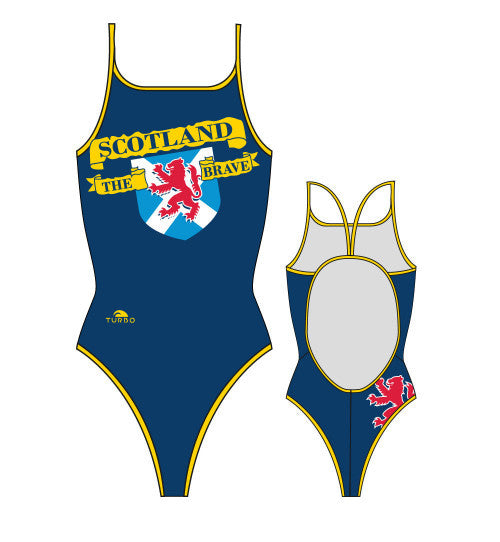 TURBO - 8300072-0007 - Thin Strap Womens Swimsuit / Swimwear / Costume - Swimming