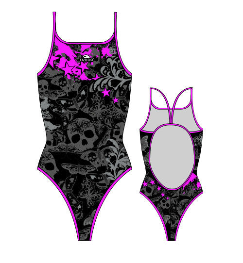 TURBO - 895602-09 - Thin Strap Womens Swimsuit / Swimwear / Costume - Swimming
