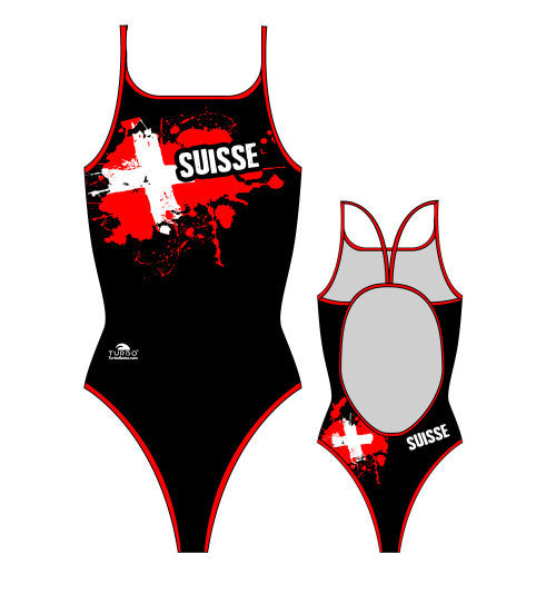 TURBO - 895792-0009 - Thin Strap Womens Swimsuit / Swimwear / Costume - Swimming