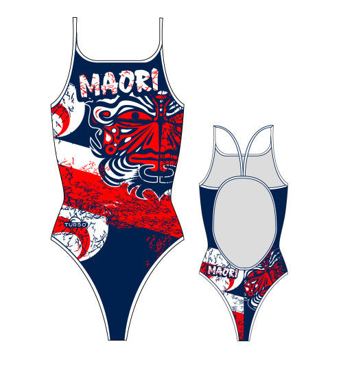 TURBO - 898112-0807 - Thin Strap Womens Swimsuit / Swimwear / Costume - Swimming