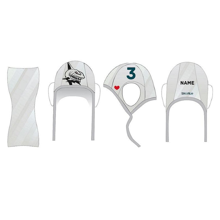 SHOALO Customised - Amager UWR Water Polo Caps + NAME