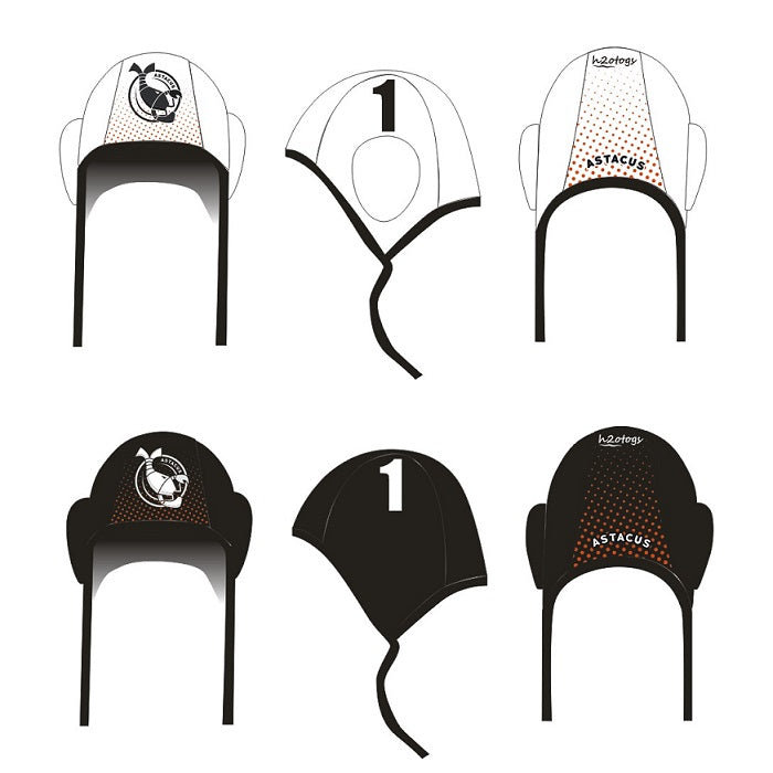 SHOALO Customised - Astacus Water Polo Cap - SINGLE