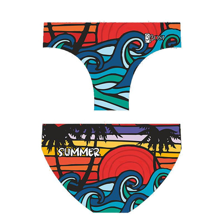 BBOSI Comic Summer - Mens Suit - Water Polo