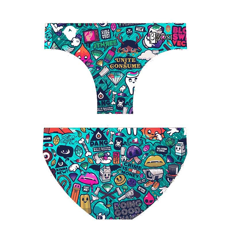 BBOSI Crazy Life - Mens Suit - Water Polo