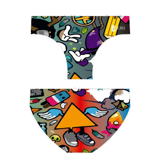 BBOSI Crazy World - Mens Suit - Water Polo