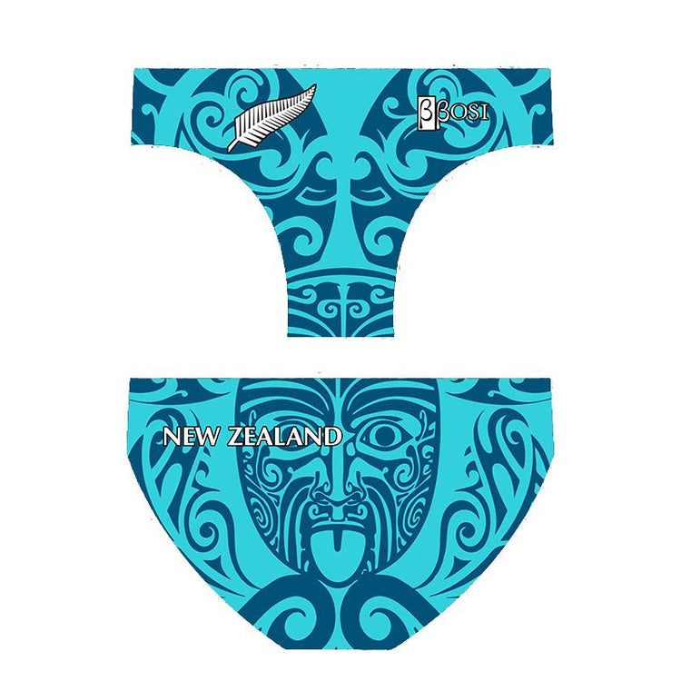 BBOSI New Zealand Turquoise - Mens Suit - Water Polo