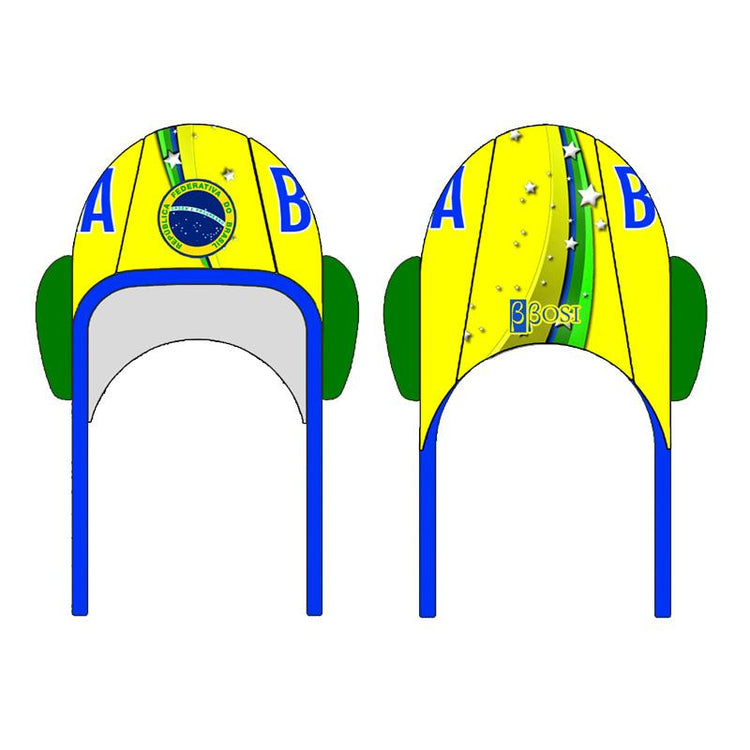 BBosi Brazil Stars - Water Polo Cap