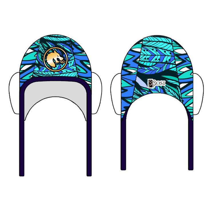 BBOSI Dragon Blue - Water Polo Cap