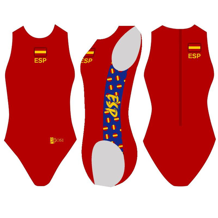BBOSI Espanya / Spain (20) - Womens Water Polo Suits / Costume