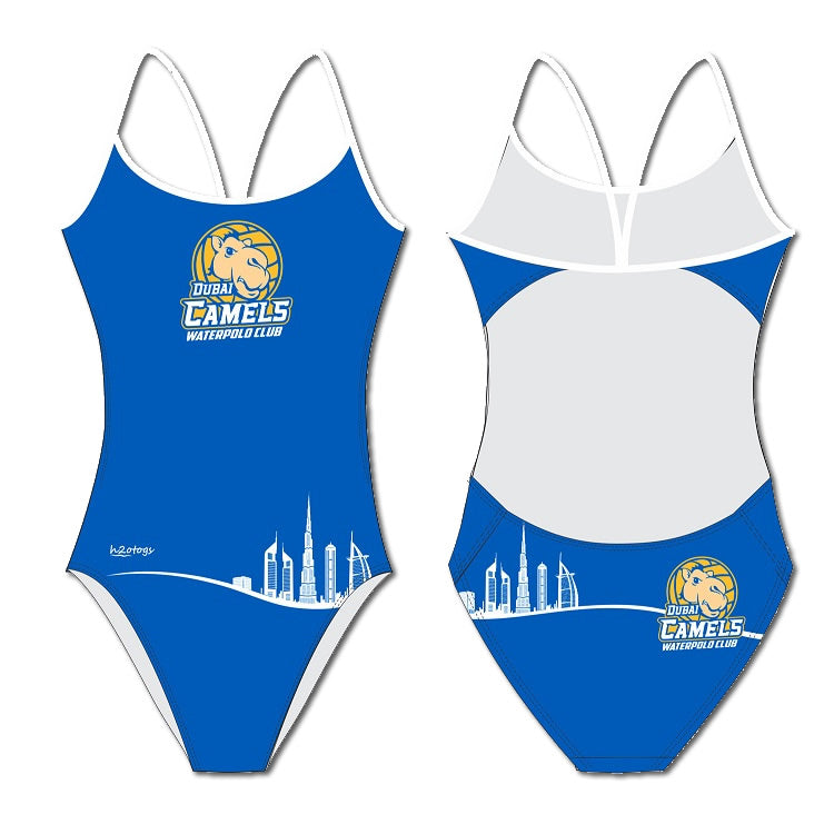 SHOALO Customised - Dubai Camels Womens Openback Swimsuits