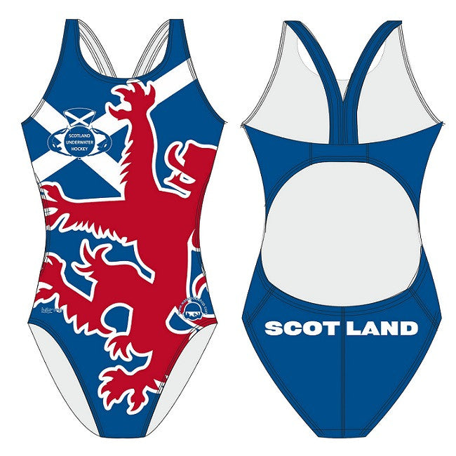 Waterpoloshop - H2OTOGS Customised - Scotland UWH Womens Bladeback Suits