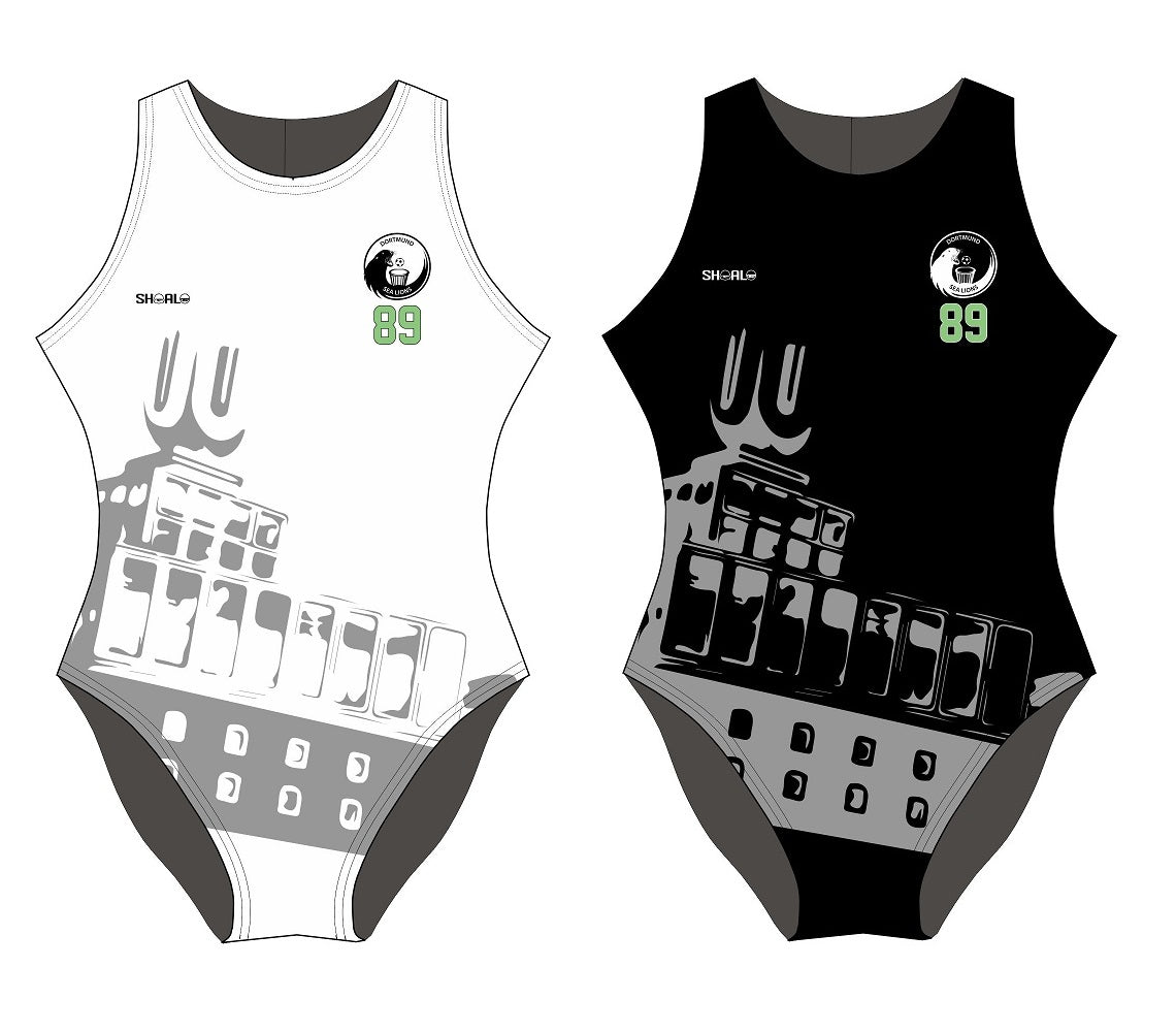 SHOALO Customised Sealions Womens Water Polo Suits + NUMBER