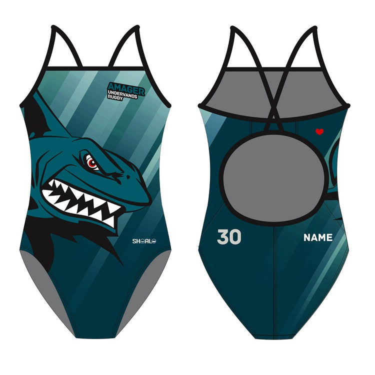 SHOALO Customised - Amager UWR Womens Skinback Suits + NAME + NUMBER