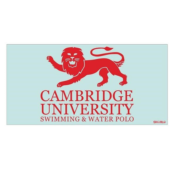 SHOALO Customised - Cambridge Uni (Water Polo / Swim Team) Beach Towel
