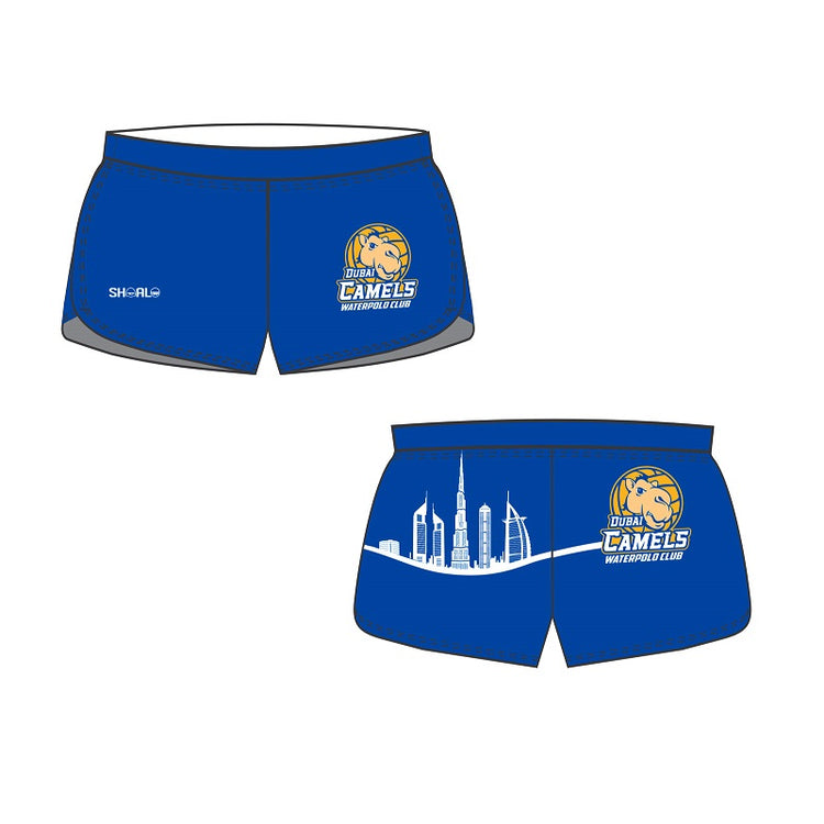 SHOALO Customised - Dubai Camels Womens / Female Poolside Shorts (17)