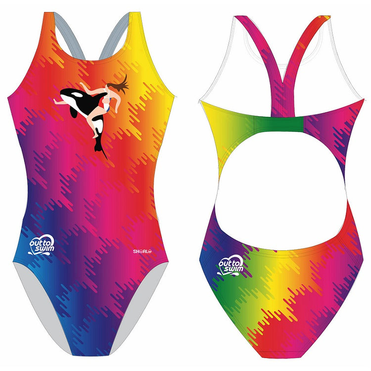 SHOALO Customised - London Orca Womens Bladeback Swimsuits