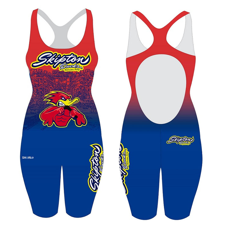 SHOALO Customised - Skipton Ducks Olympicback Kneeskin Suit
