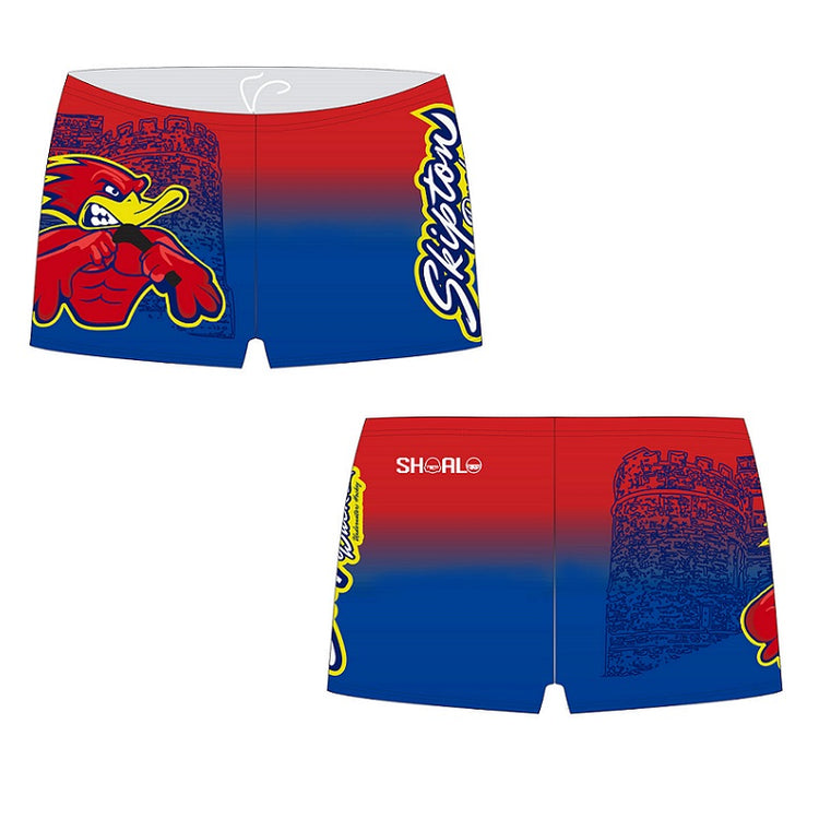 SHOALO Customised - Skipton Ducks Mens BOXER Aquashorts (M24)