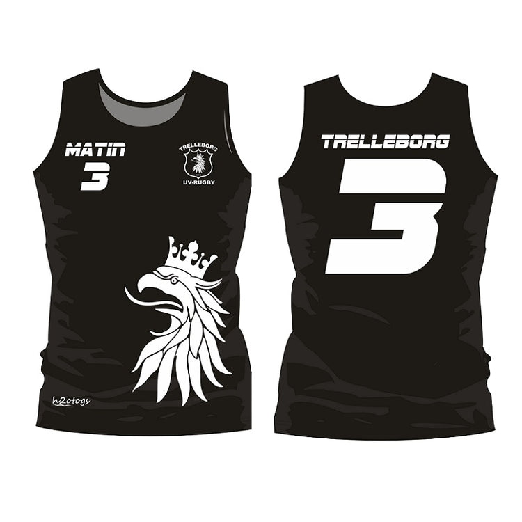 SHOALO Customised - Trelleborg UWR Unisex (VV) Vest / Singlet + NAME