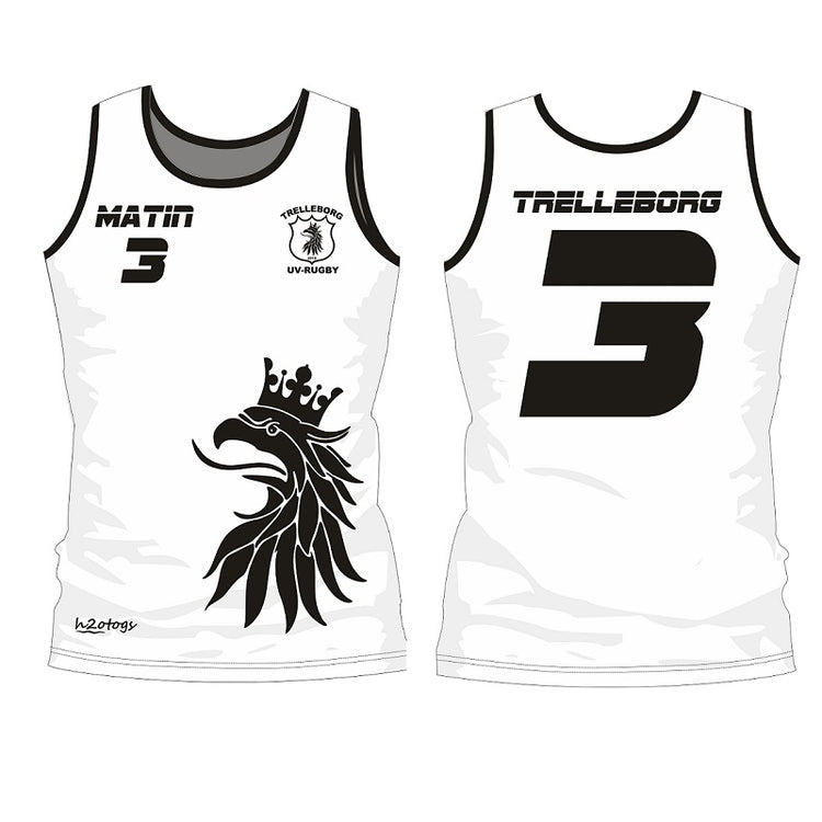 SHOALO Customised - Trelleborg UWR (WHITE) Unisex (VV) Vest / Singlet