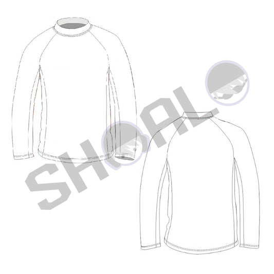 SHOALO Custom Design - Unisex Sublimation Rash Shirt / Guard / Vest
