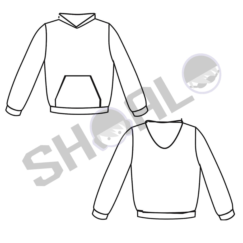 SHOALO Custom Design - Unisex Hoody / Hoodie (no zip)
