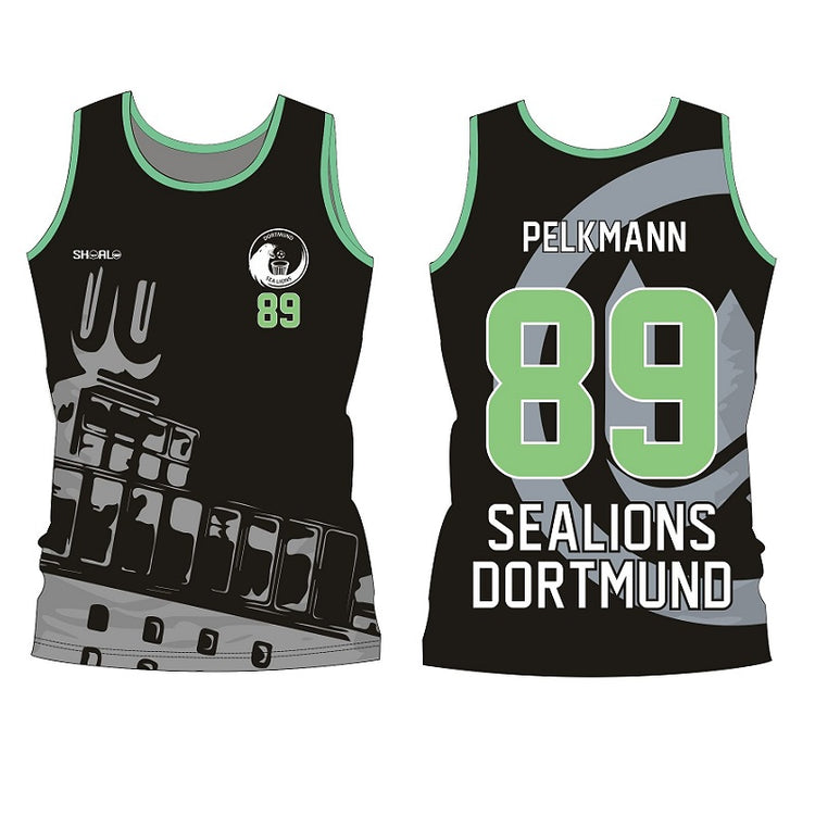 SHOALO Customised - Sealions Unisex Vest / Singlet (UWR)