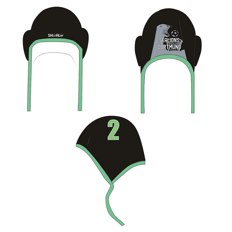 SHOALO Customised - Sealions Water Polo Caps - SINGLE