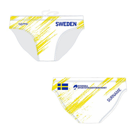 H2OTOGS Customised - Swedish Diving Mens Water Polo Suits