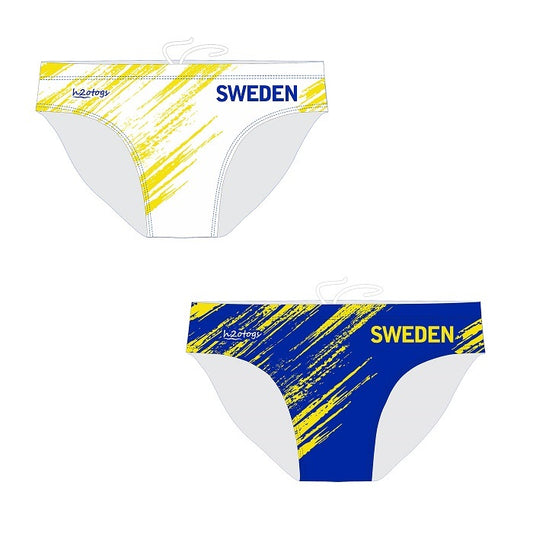 H2OTOGS Customised - Swedish Diving Mens Water Polo Suits + NAME