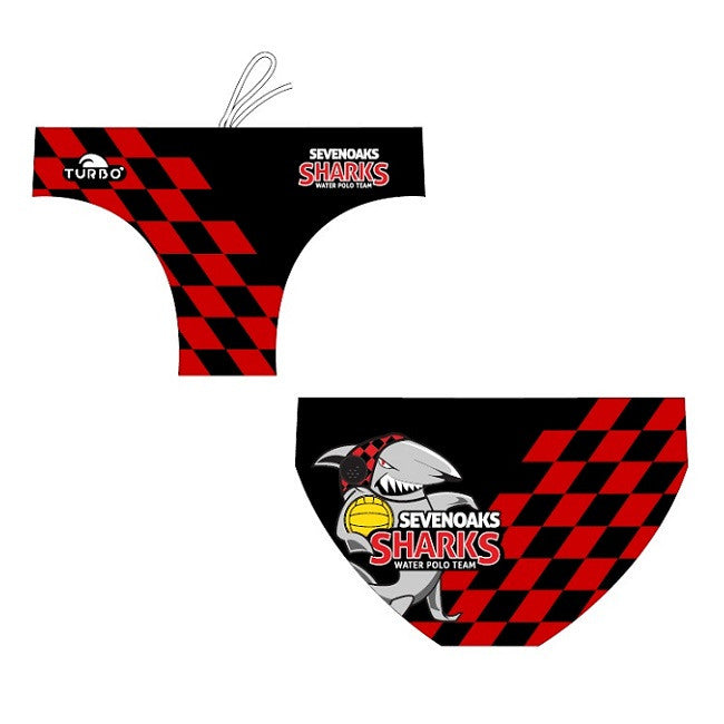Waterpoloshop - TURBO Customised - Sevenoaks Sharks Mens Water Polo Suits