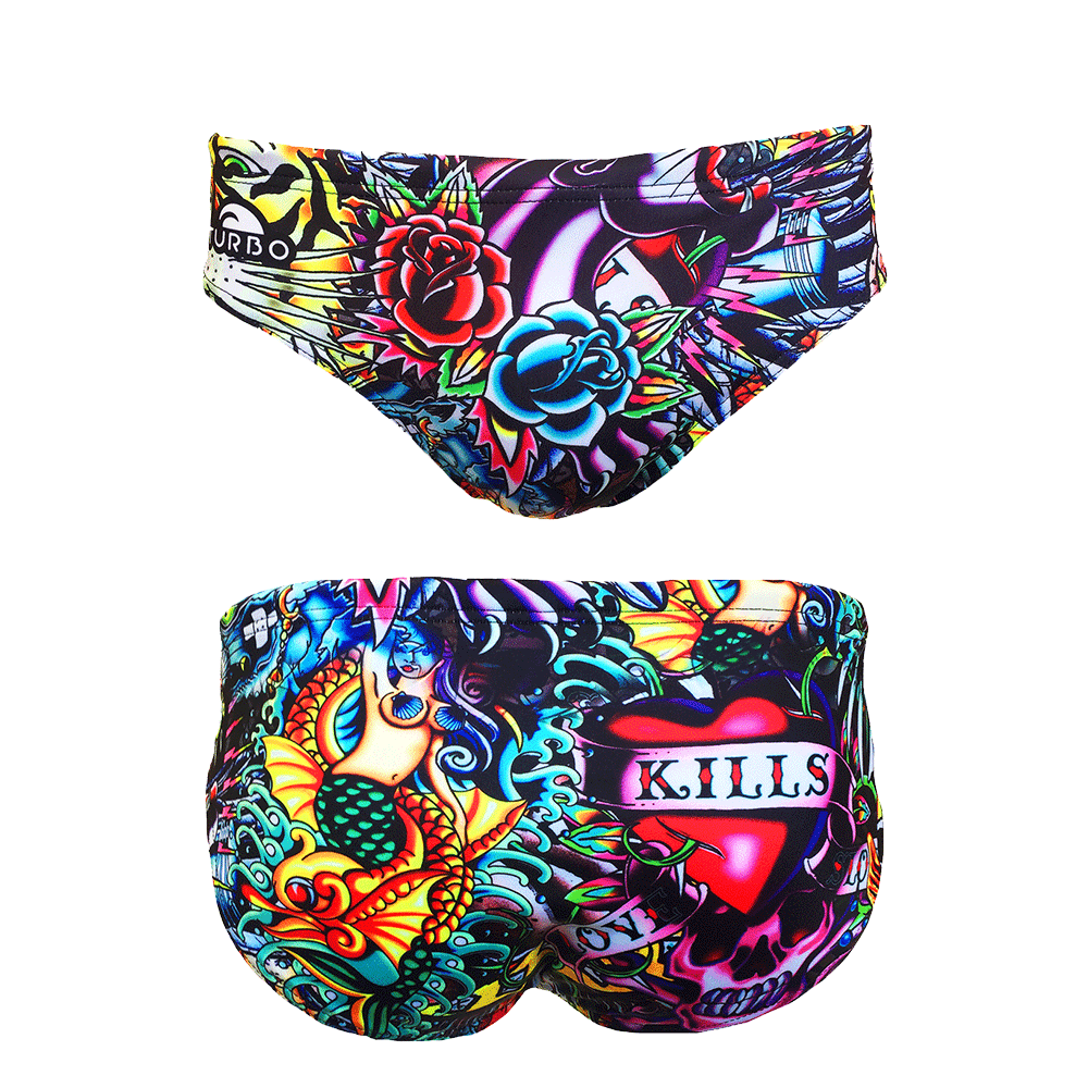 TURBO Tattoo Ink - 730925 - Mens Suit - Water Polo