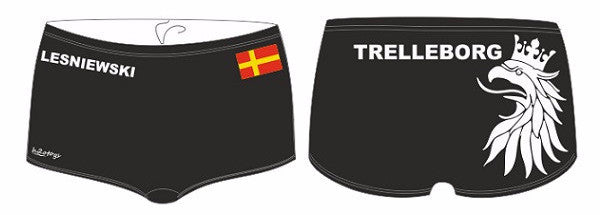 SHOALO Customised - Trelleborg UWR Mens Aquashorts (M25) + NAME