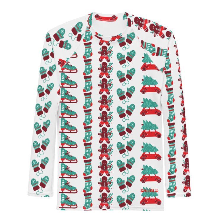 SHOALO Christmas - Adult's Rash Shirt Long Sleeve Guard - Vest