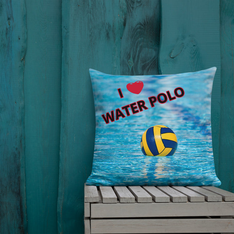 SHOALO I Love Water Polo - Tie Dye Premium Cushion / Pillow - Various Sizes