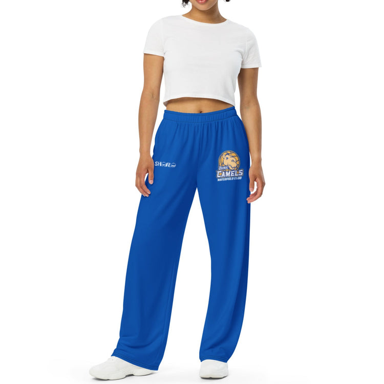 SHOALO Customised - Dubai Camels Unisex Wide Leg Bottoms (23)