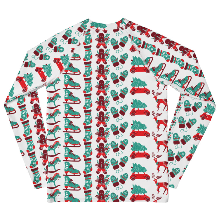 SHOALO Christmas - Boy's / Girl's Rash Guard / Vest (8-20 Yrs)