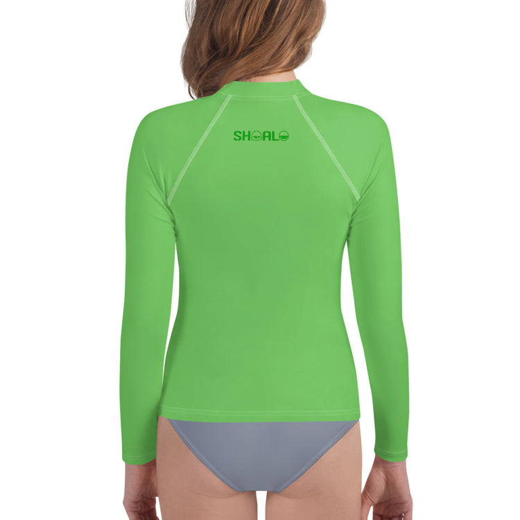 SHOALO Mantis - Boy's / Girl's Long Sleeve Rash Guard / Vest (8-20 Yrs)