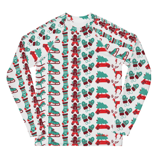 SHOALO Christmas - Boy's / Girl's Rash Guard / Vest (8-20 Yrs)