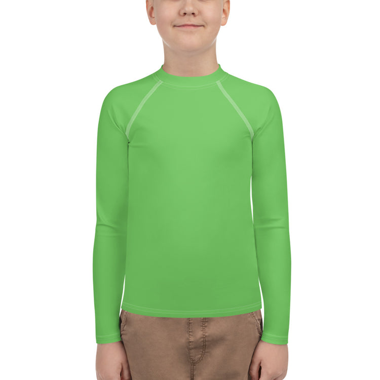 SHOALO Mantis - Boy's / Girl's Long Sleeve Rash Guard / Vest (8-20 Yrs)
