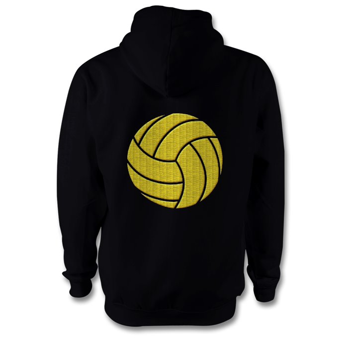 SHOALO Water Polo Ball - Embroidered Unisex Hoodie / Hoody - VARIOUS COLOURS