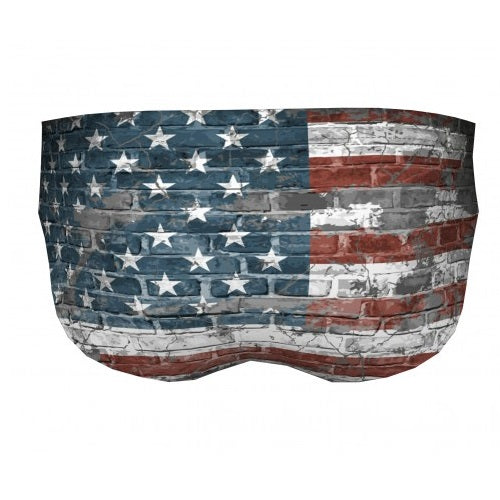 DELFINA USA Flag - Mens Suit - Water Polo