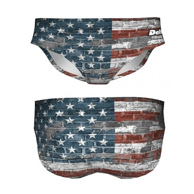 DELFINA USA Flag - Mens Suit - Water Polo