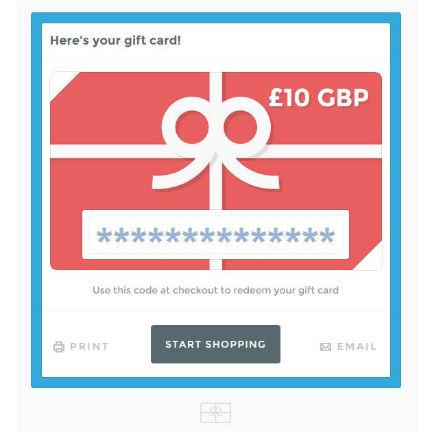 Gift Card / Voucher (Waterpoloshop.com)