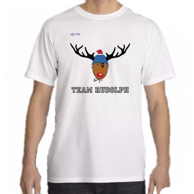 .IN_STK - H2OTOGS Christmas TEAM RUDOLPH - Men's T-Shirt / Tee