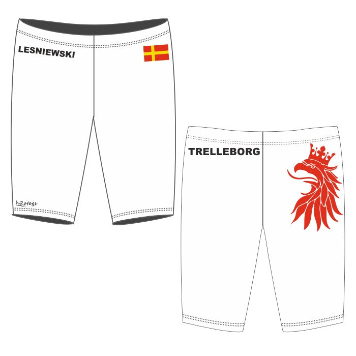 Customised - Trelleborg UWR (WHITE) Mens Jammers + NAME