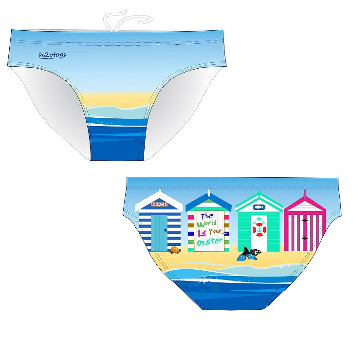 .IN_STK - H2OTOGS Beach Huts - Mens Suit - Water Polo