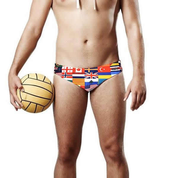 .IN_STK - SHOALO International Flags - Mens Suit - Water Polo