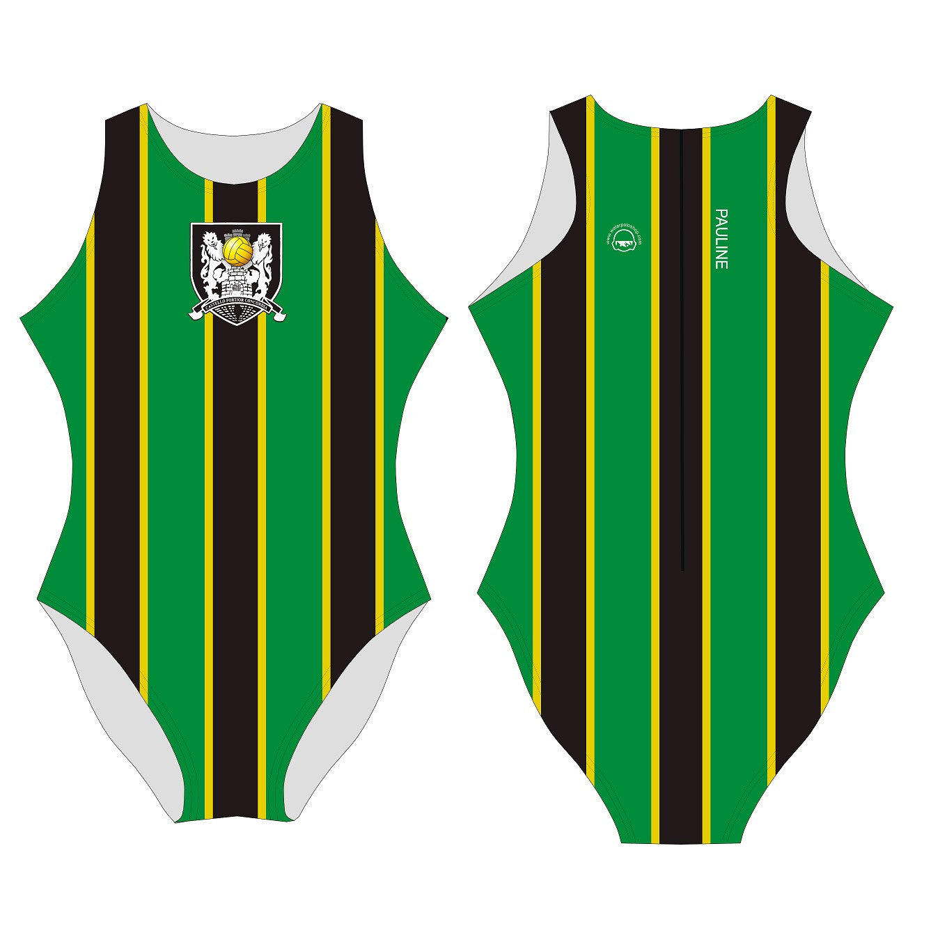 SHOALO Customised Northampton (NWPC) Womens Water Polo Suits