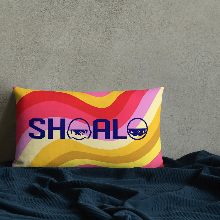 SHOALO Happy Place - Premium Pillow / Cushion